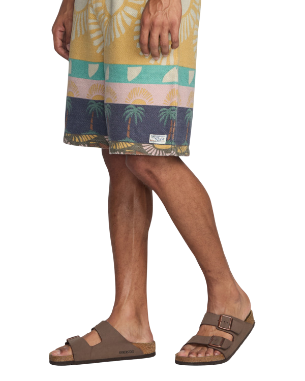 Calções RVCA Exotica Stripe Elastic 19"