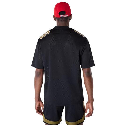 T-Shirt New Era San Francisco 49ers NFL Mesh Black