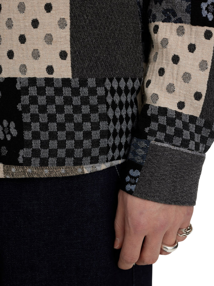 Camisa Anerkjendt Akoscar Patchwork