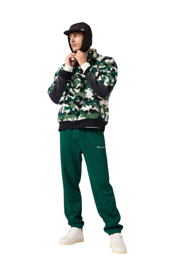 Calça Champion Elastic Cuff Fleece Pants Icons Forest