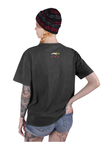 T-Shirt American Socks Fallen Angel