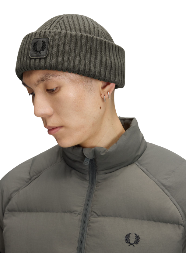 Gorro Fred Perry Algodão Canelado