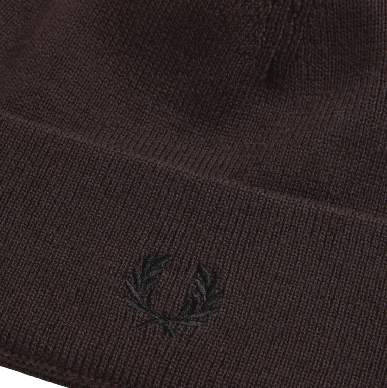 Gorro Fred Perry clássico lã merino