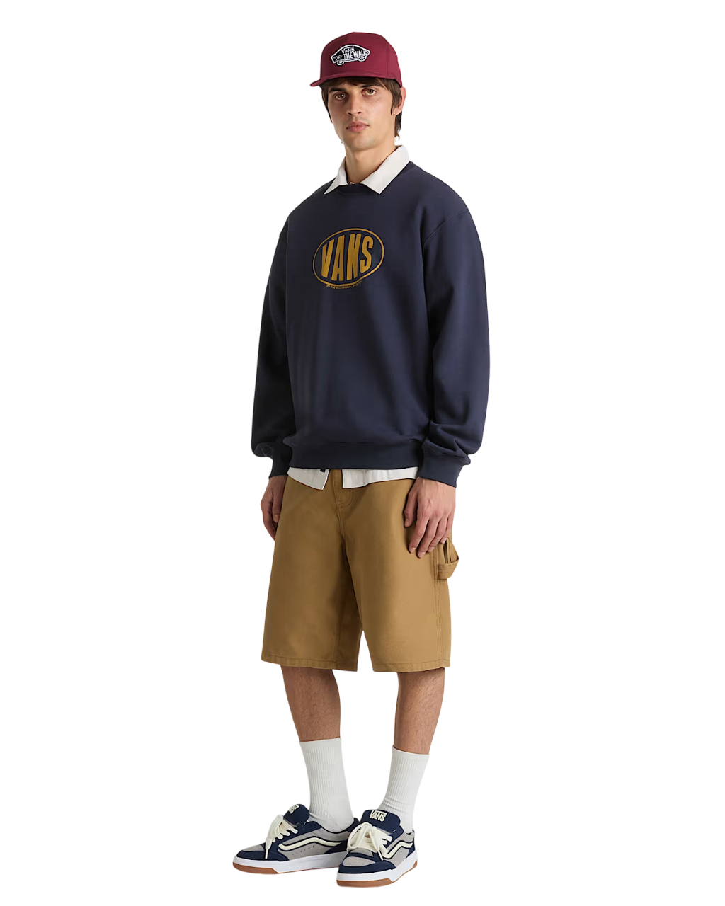 Sweat Vans Spray On Loose Crew