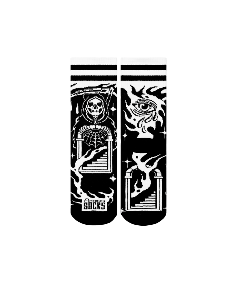 Meia American Socks Deadth's Door