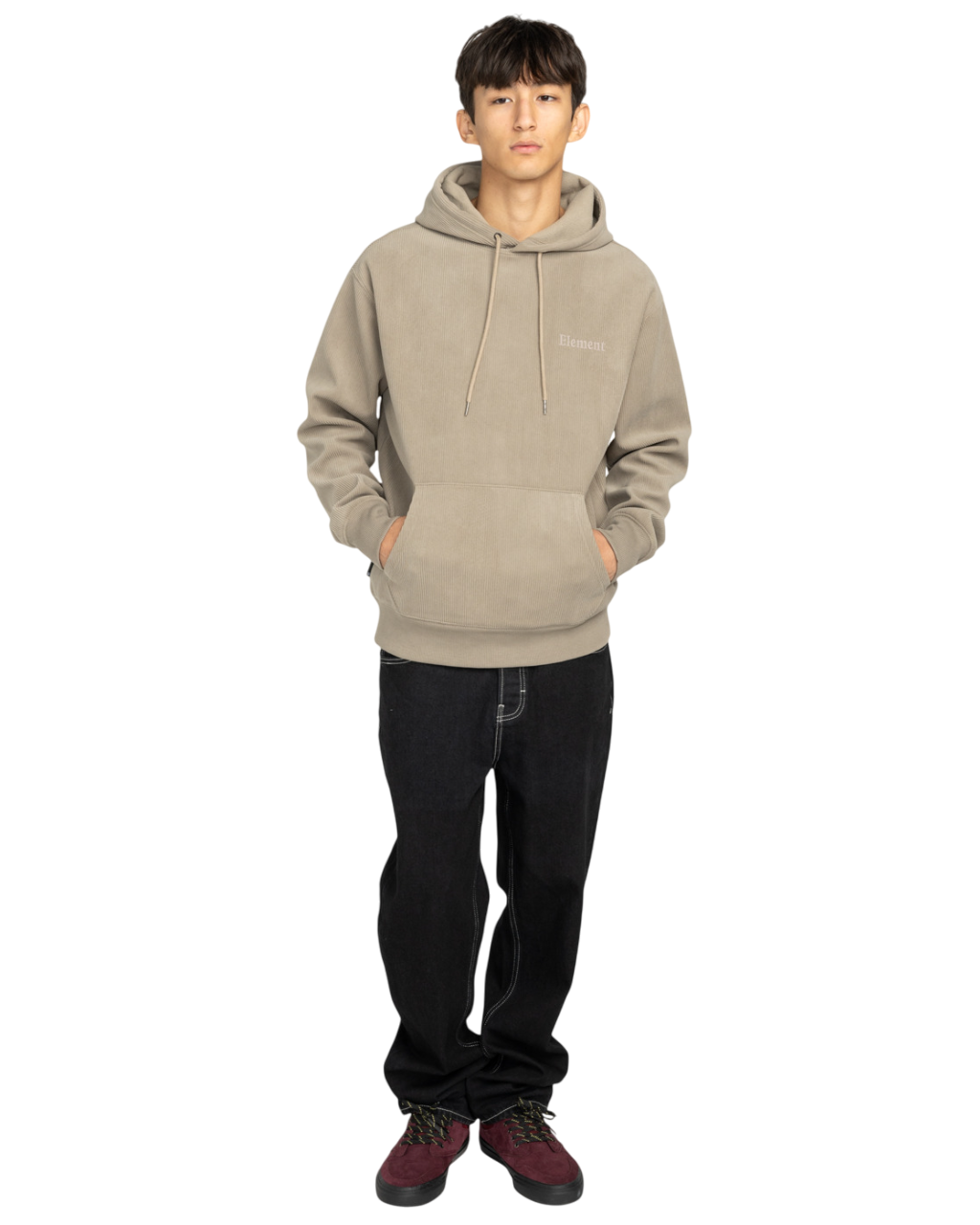 Hoodie Element Serif Corduroy Po