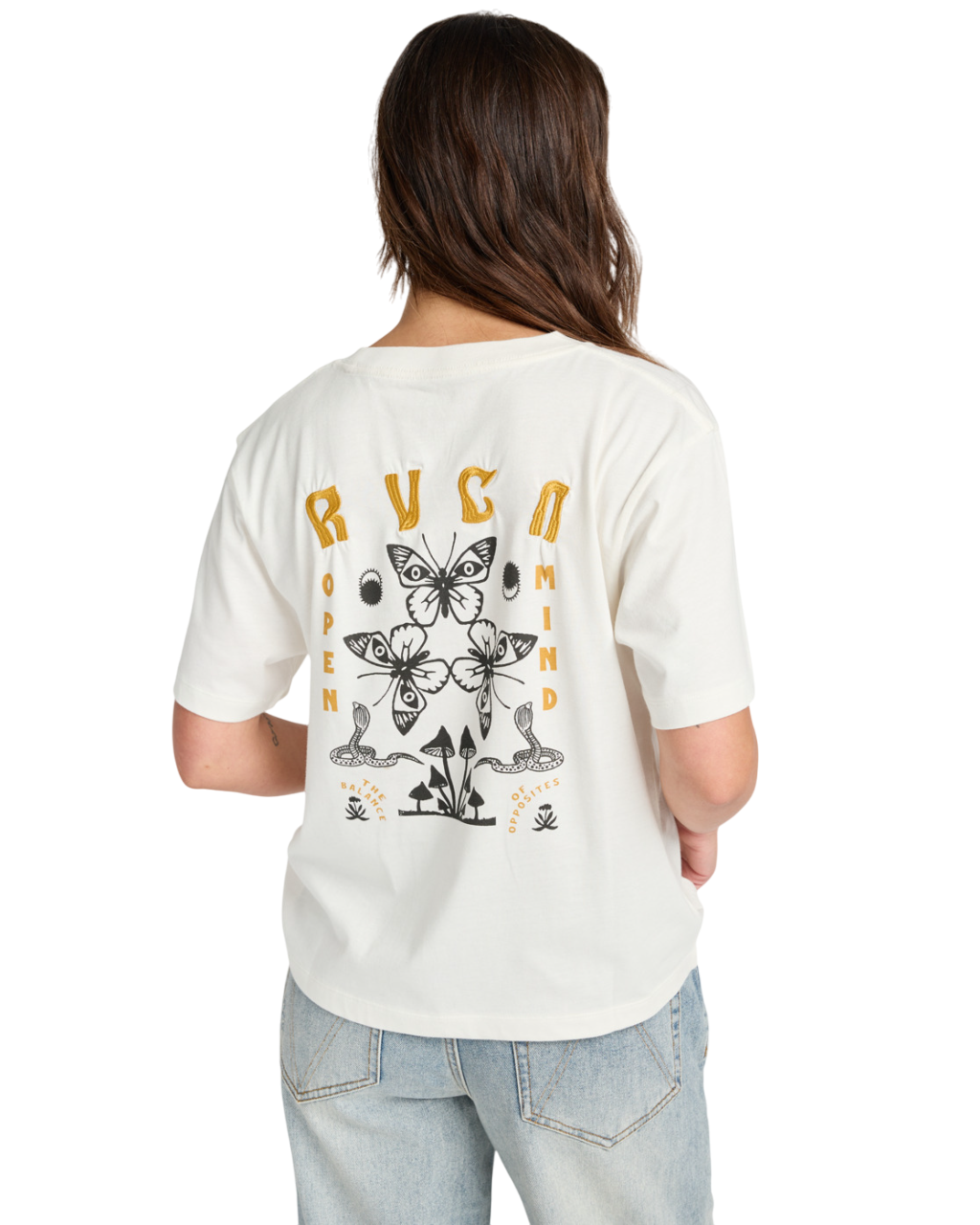 T-Shirt RVCA Butterfly Poster