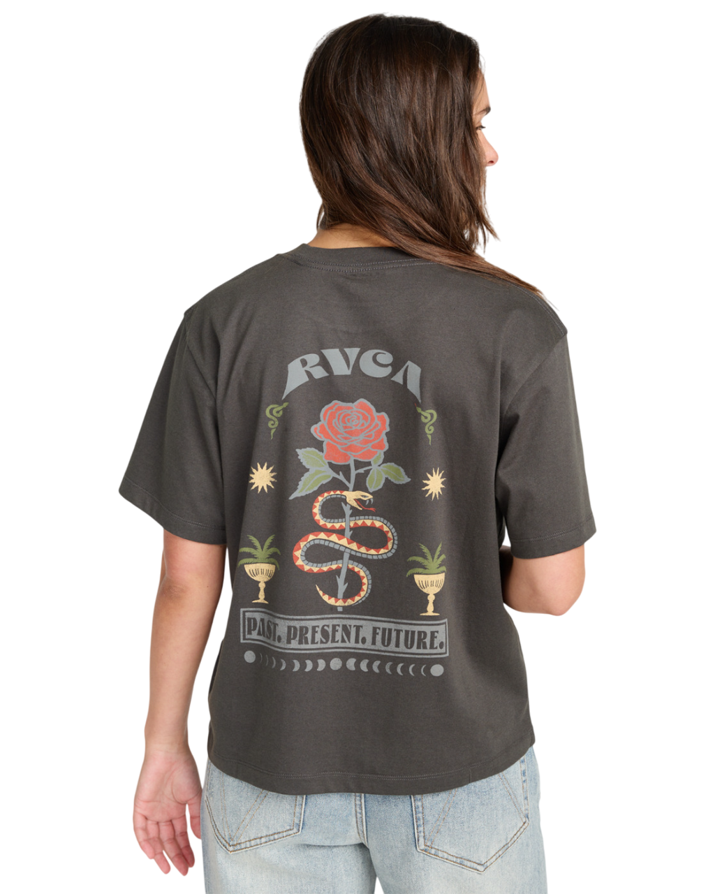 T-Shirt RVCA Rose Poster