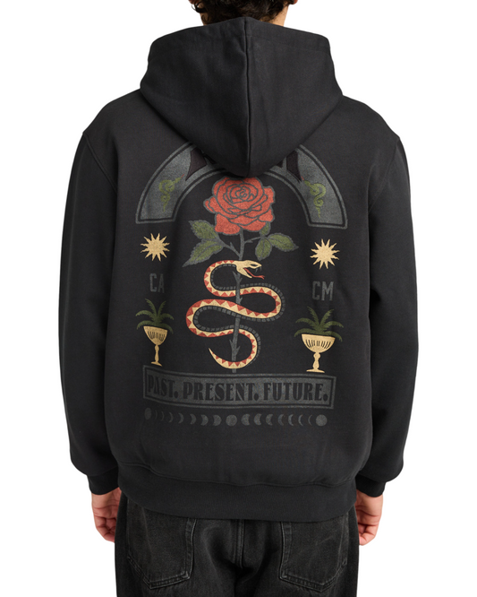 Hoodie RVCA Roses Poster