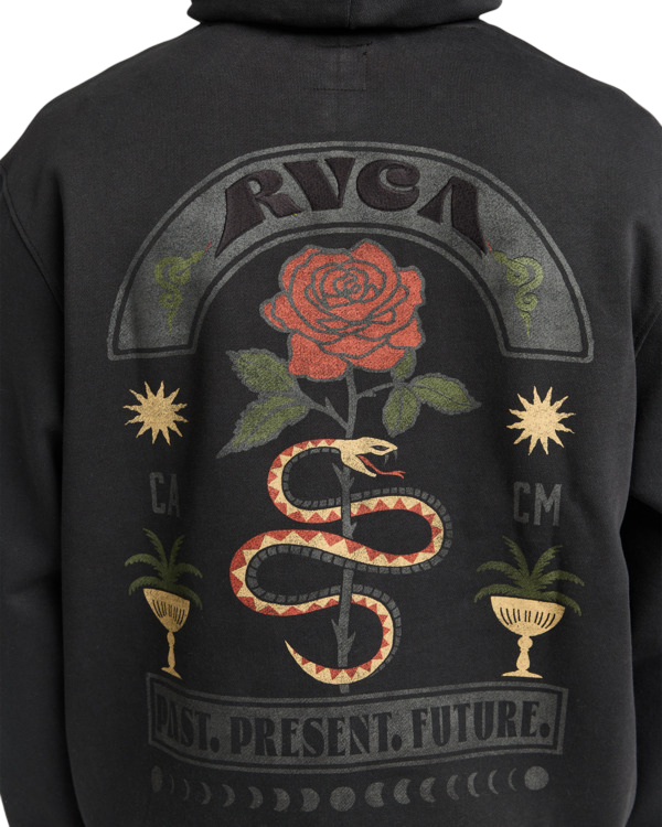 Hoodie RVCA Roses Poster