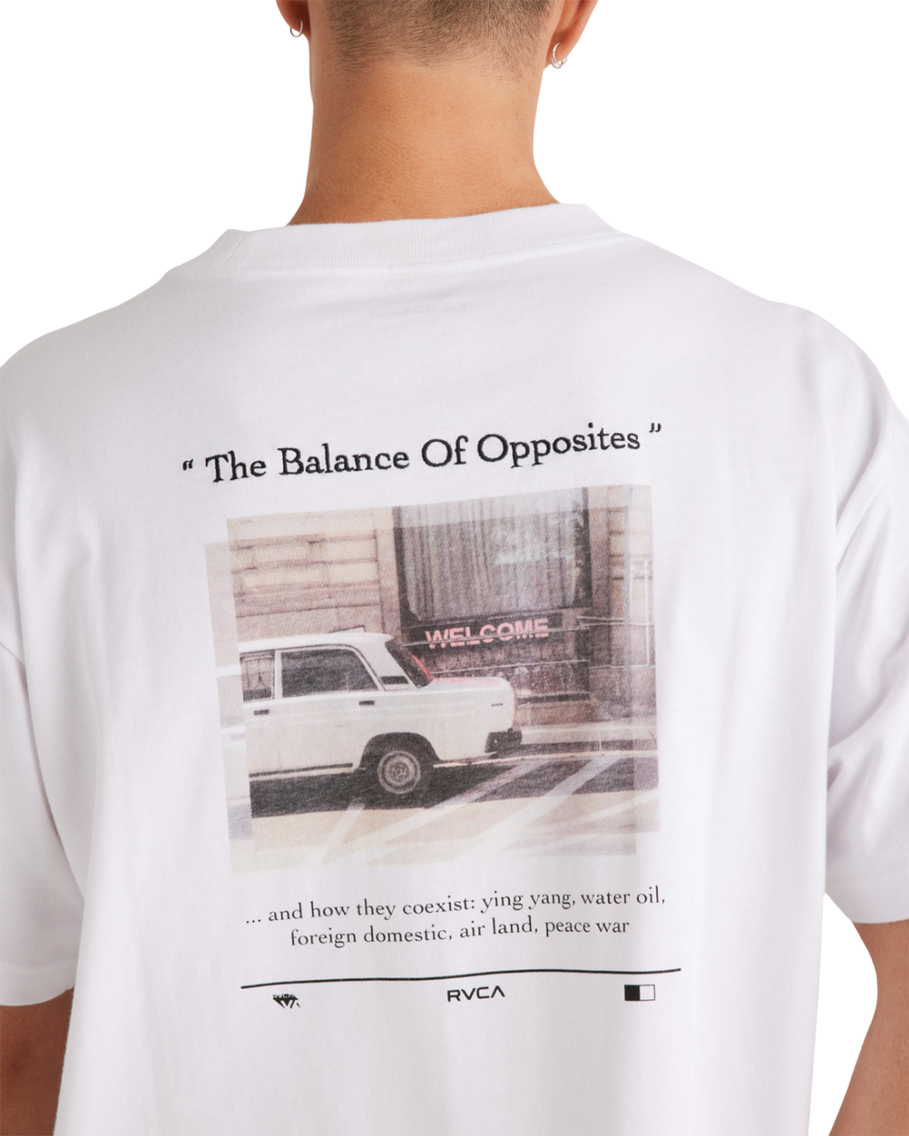 T-Shirt RVCA Welcome