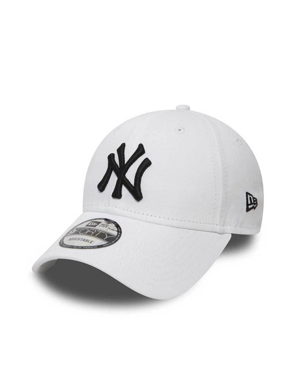 New Era White and Black Cap