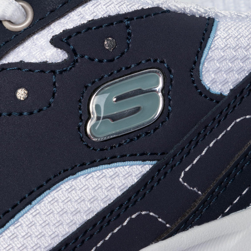 Skechers D'Lites Azuis Marinho com Branco