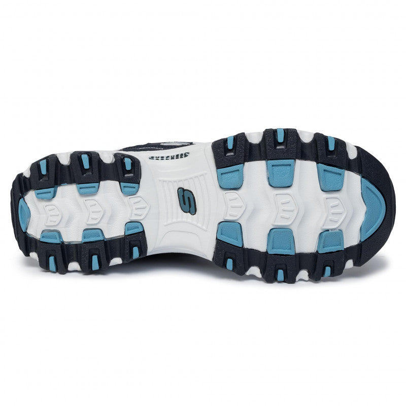 Skechers D'Lites Azuis Marinho com Branco