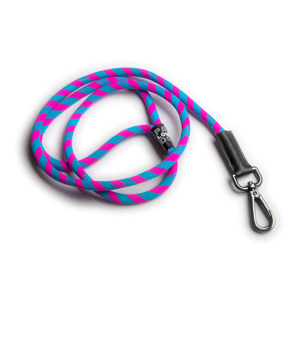 Trela Original Rosa com Azul