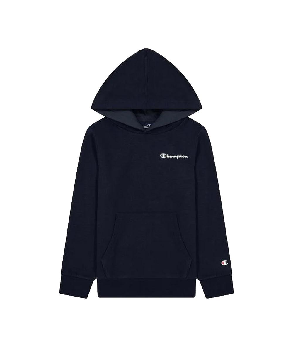 Champion Navy Blue and White Hoodie
