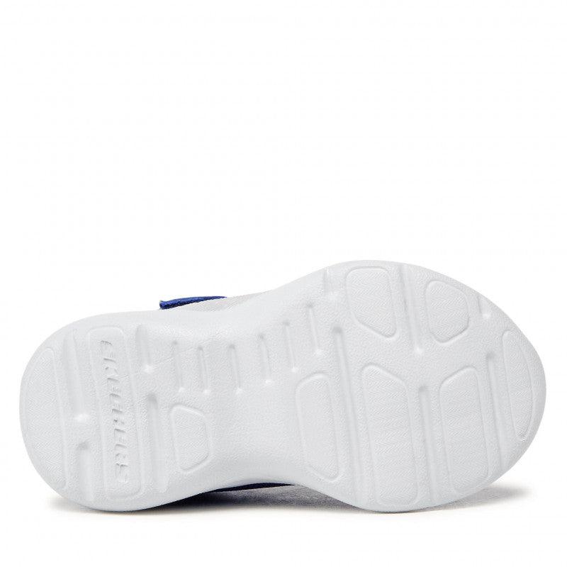 Skechers Mini Wanderer Navy with Lime