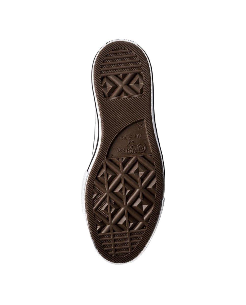 Converse Black All Star Platform