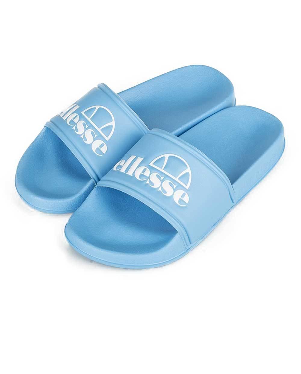 Ellesse Filippo Blue Baby Flip-Flops Logo