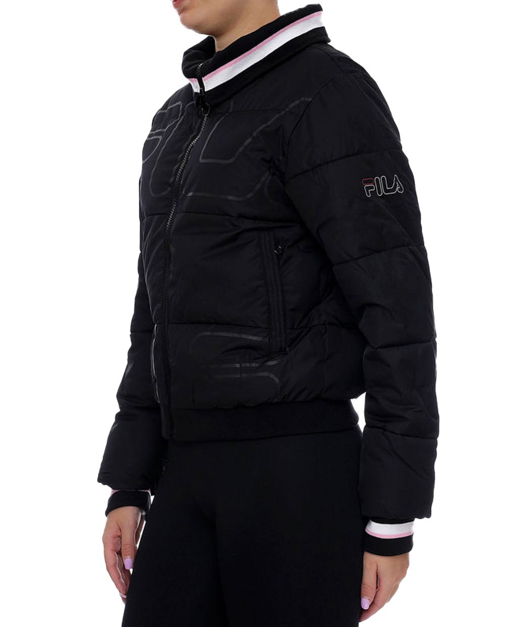 Fila Lajana Padded Black Jacket