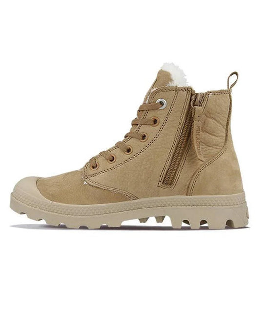Palladium Pampa Hi Zip Chestnuts