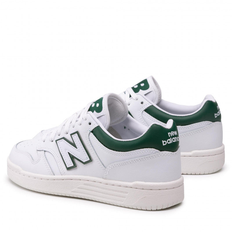New Balance 480 Brancas e Verdes