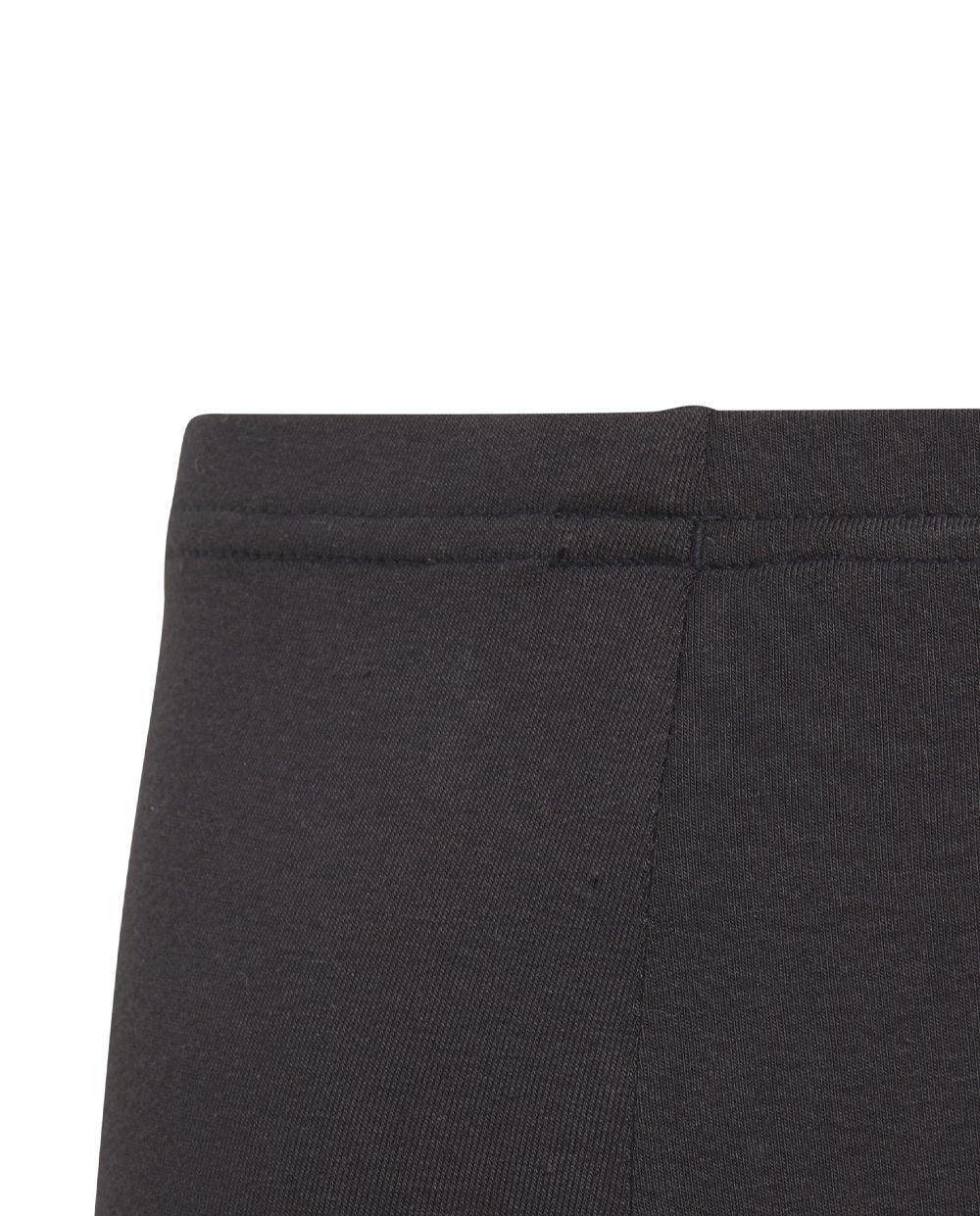 Adidas Leggings Black with Black Stripes