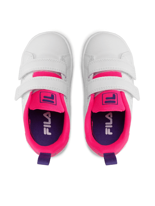 Fila Crosscourt 2 Brancas com Rosa