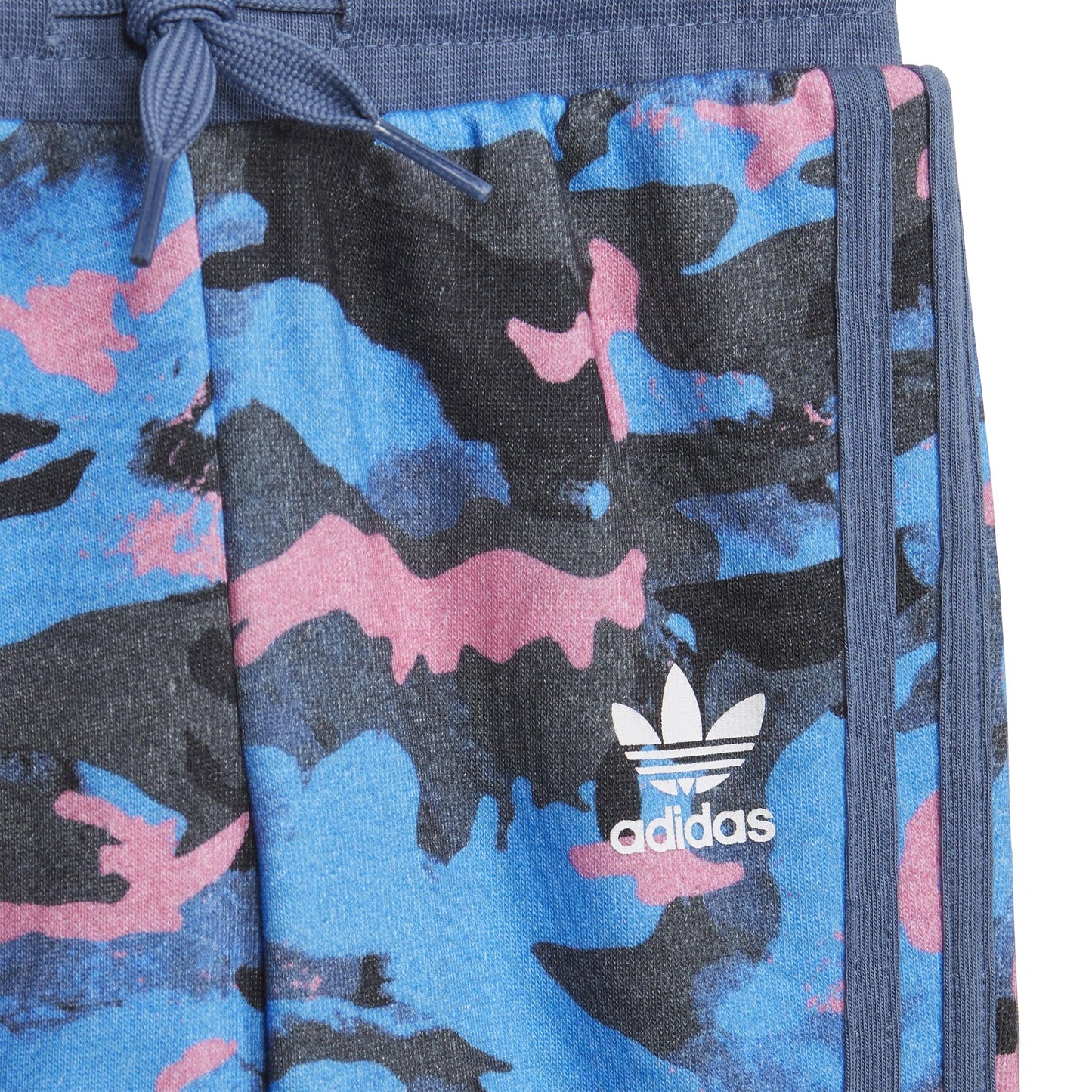 Blue Adidas Tracksuit with Camo