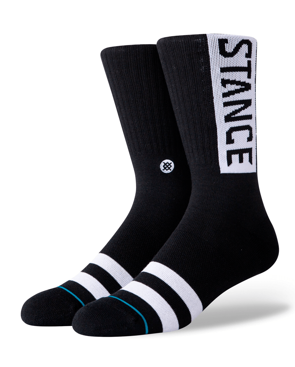 Stance Black and White Socks