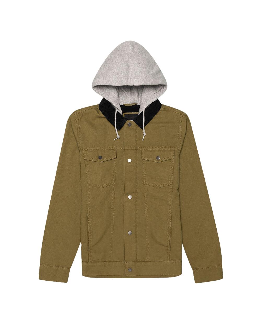 Casaco Vans Castanho com Preto