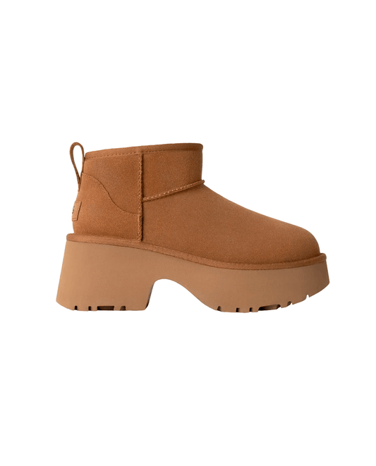 UGG Classic Ultra Mini New Heights Castanha