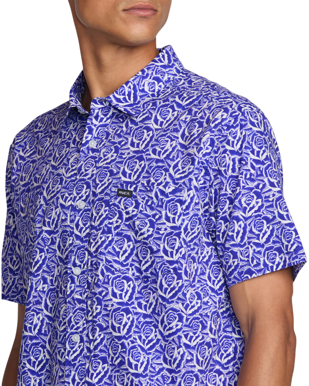 Camisa RVCA Barba Roses