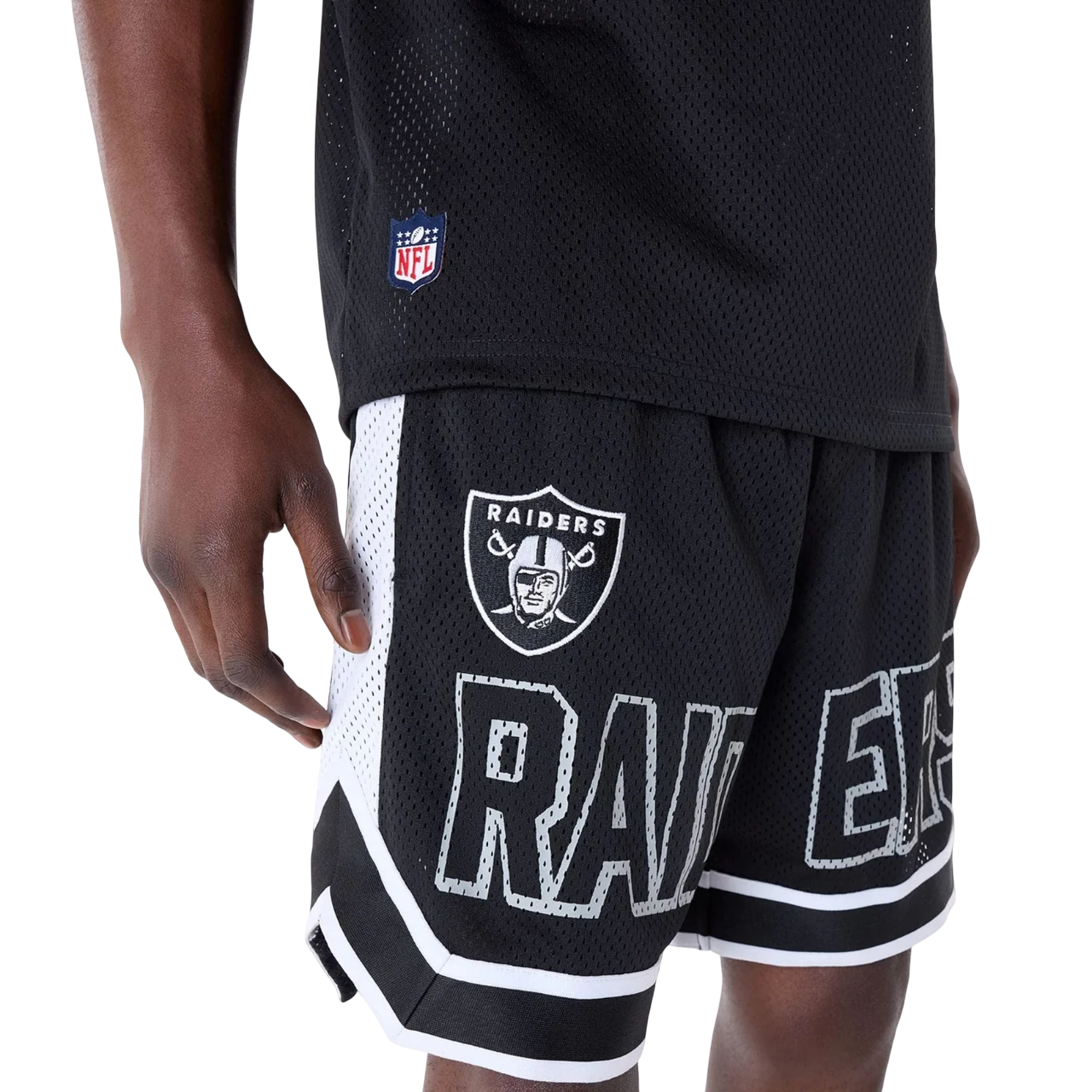 Calções New Era Las Vegas Raiders NFL Mesh Black