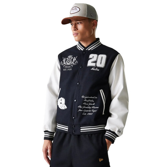 Casaco New Era Patch Varsity Unissexo