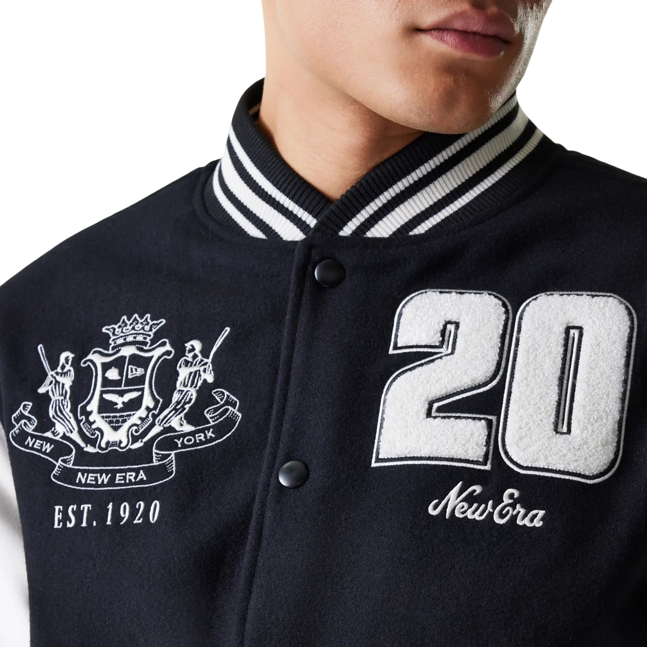 Casaco New Era Patch Varsity Unissexo