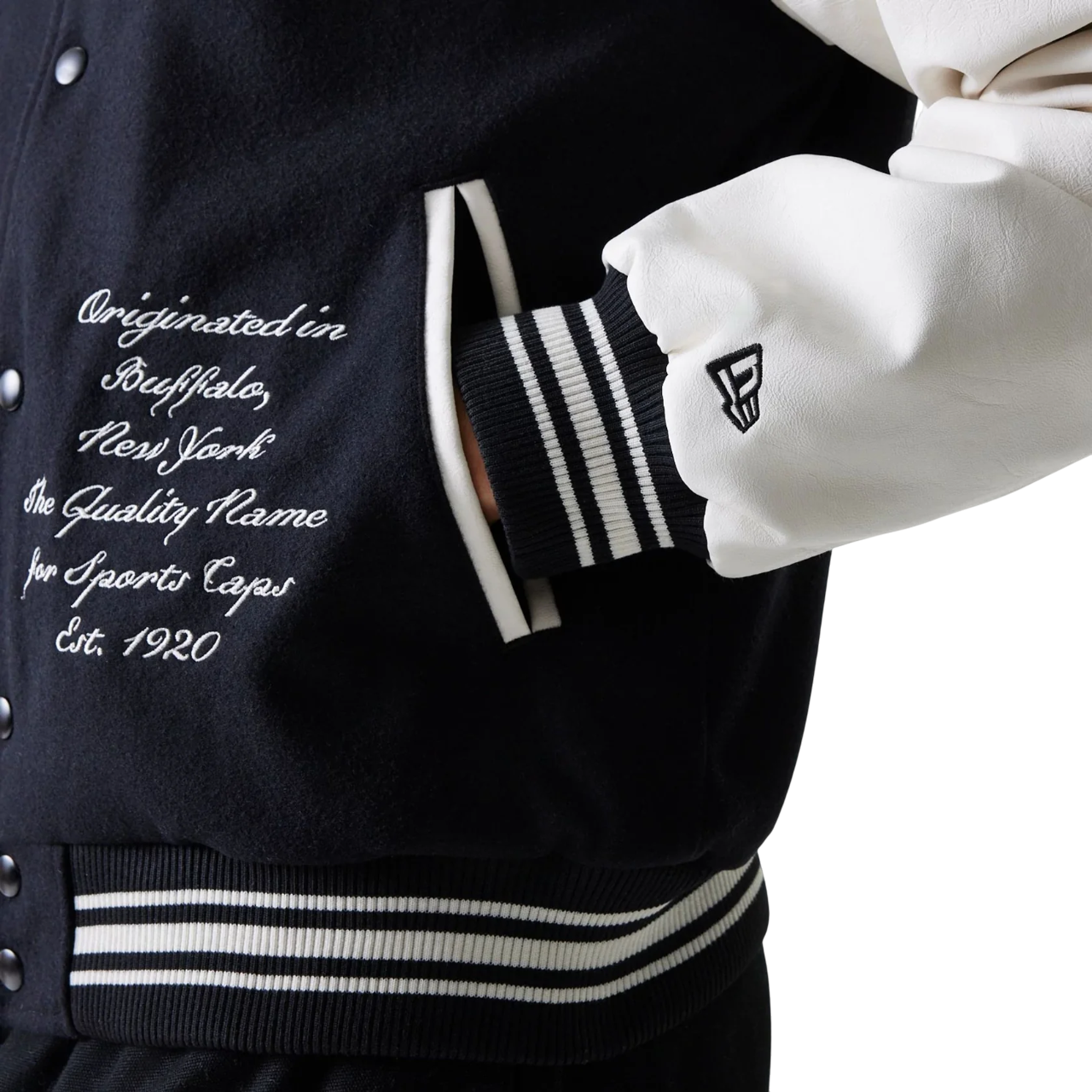 Casaco New Era Patch Varsity Unissexo