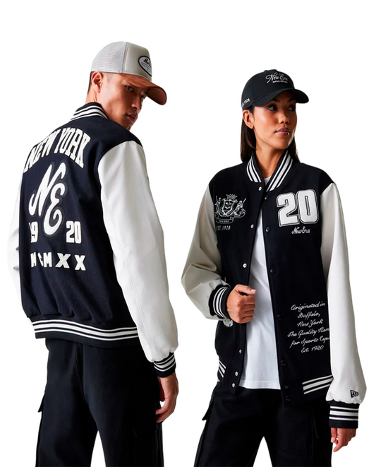 Casaco New Era Patch Varsity Unissexo