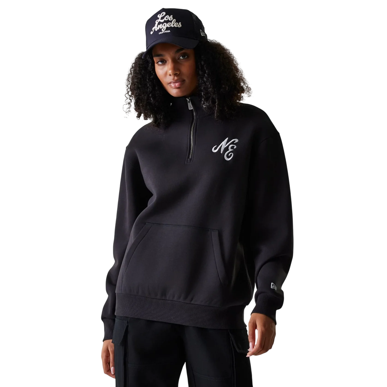 Sweat New Era Lifestyle 1/4 Zip Unissexo