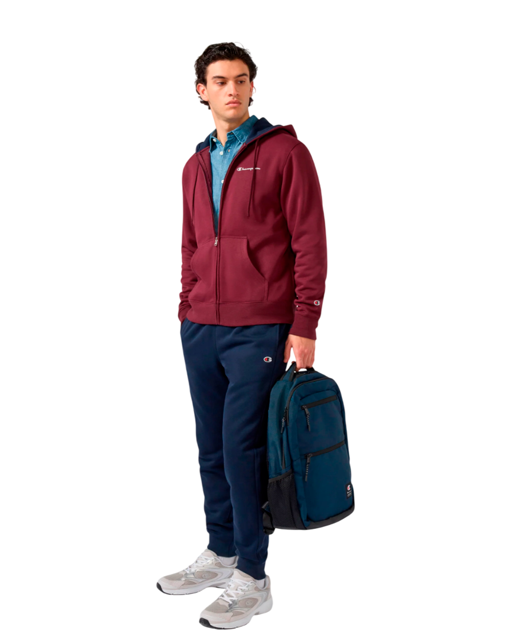 Fato de Treino Champion Fleece Hooded Full Zip