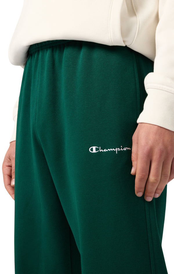 Calça Champion  Elastic Cuff Fleece Pants Icons Forest