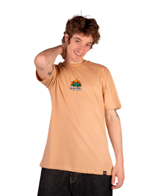 T-Shirt American Socks We Are On Fire