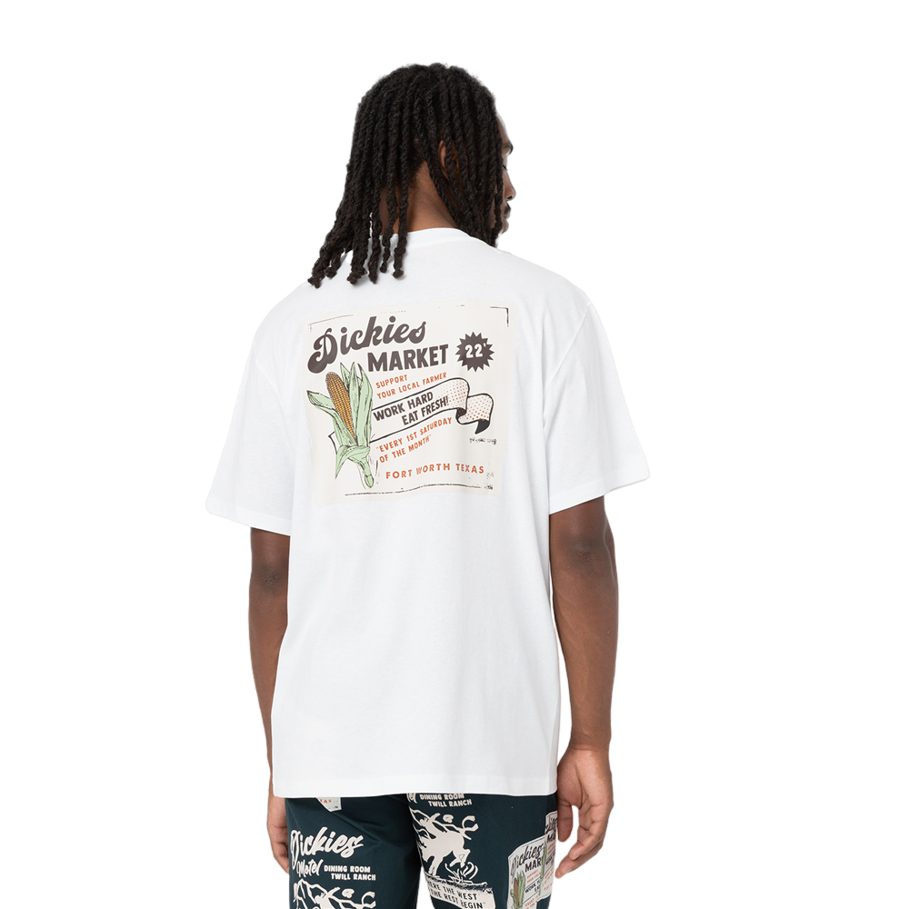 T-Shirt Dickies Grainfield Branca