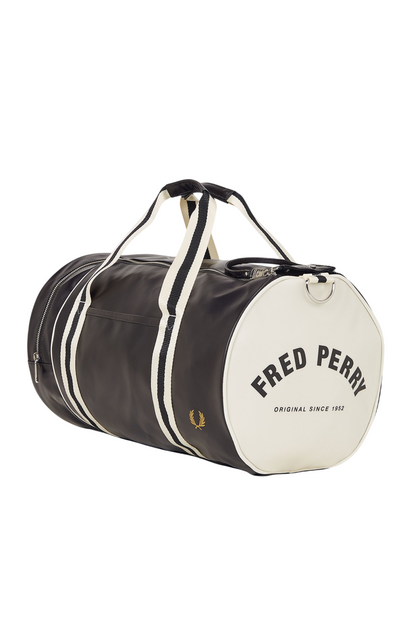 Saco Fred Perry cilíndrico clássico