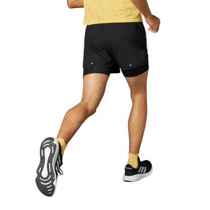 Adidas Own the Run 2-in-1 3-Stripes Shorts