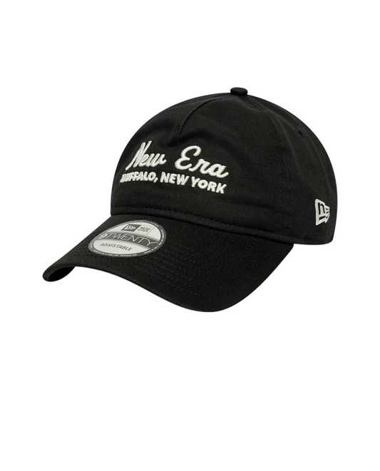 Boné New Era Script Black 9TWENTY A-Frame