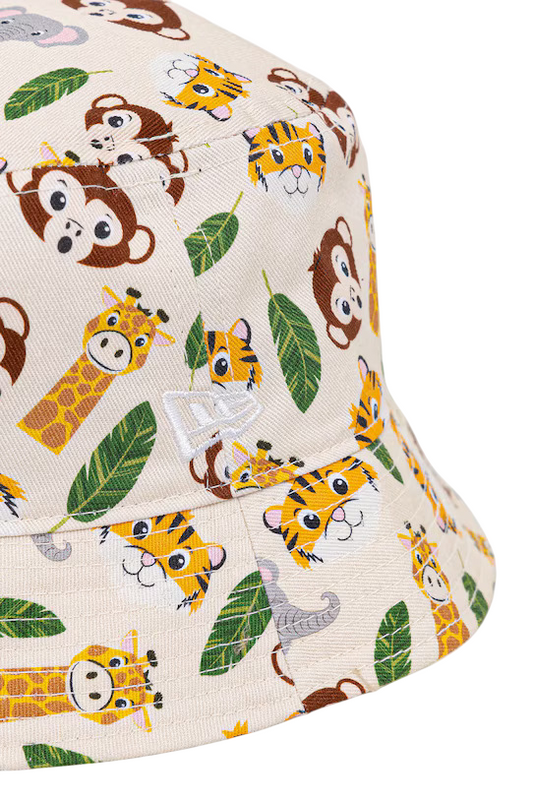 Chapéu Chapéu Bucket Animal New Era Toddler