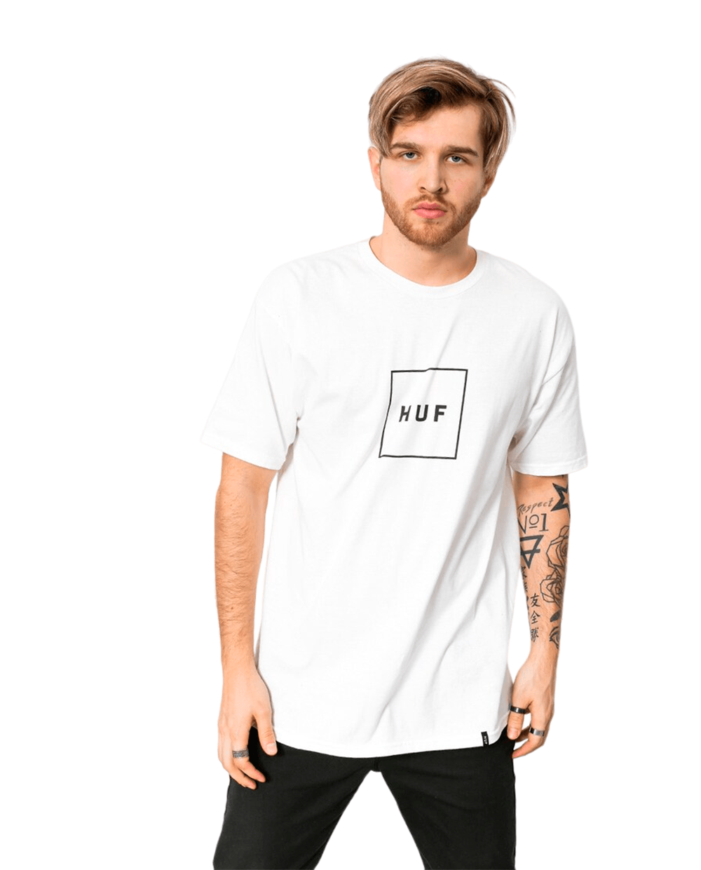 T-Shirt HUF Shortsleeve Tee Branca