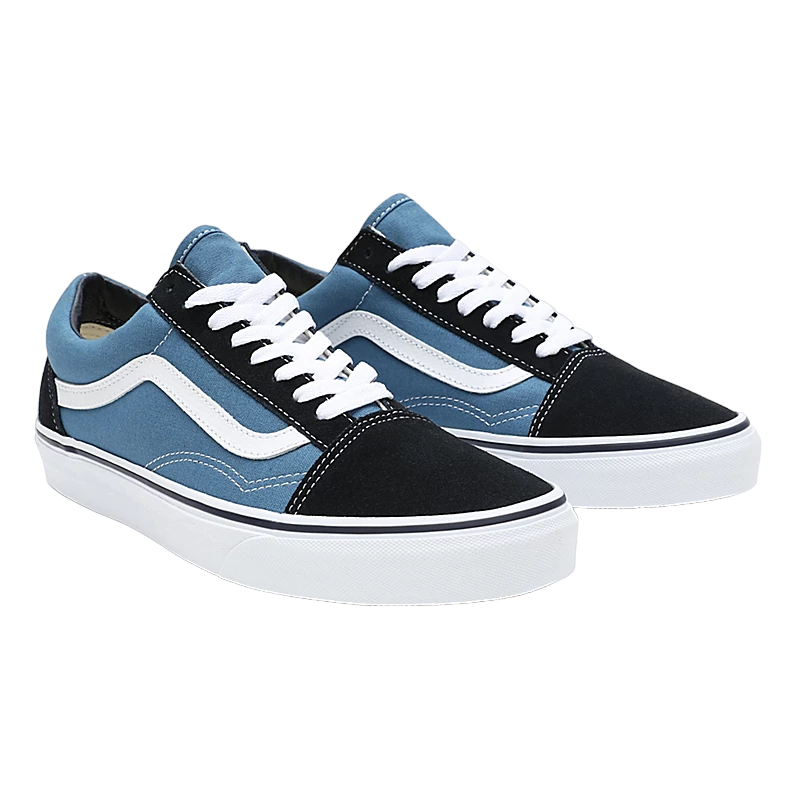 Vans Old Skool Navy Blue and White