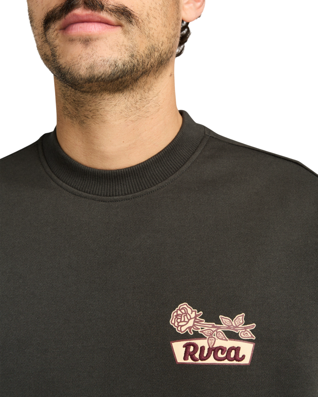 Sweat RVCA Rose Sign